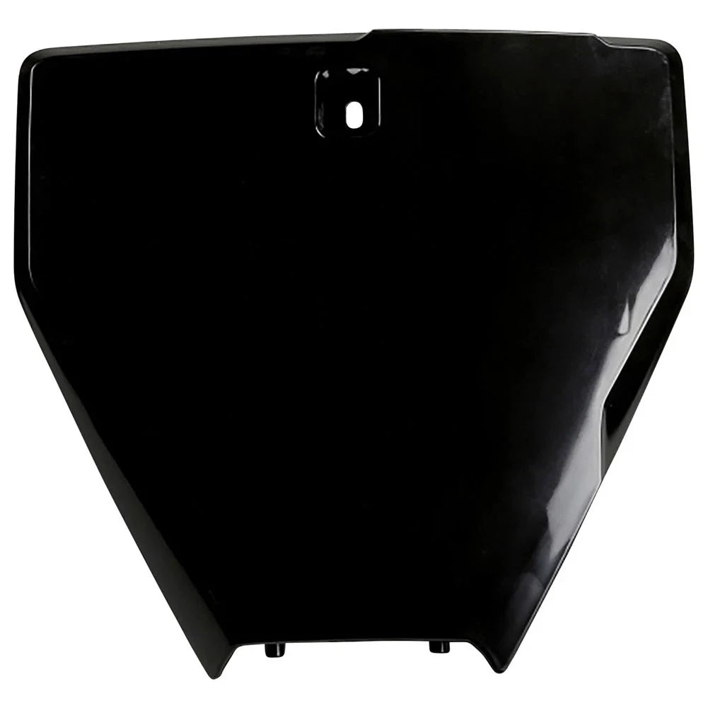 UFO Front Number Plate Black For Husqvarna FX 450 2017-2022