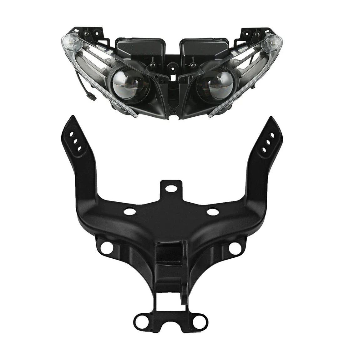 Headlight Assembly & Upper Fairing Stay Bracket Fit For Yamaha Yzf R1 2012-2014