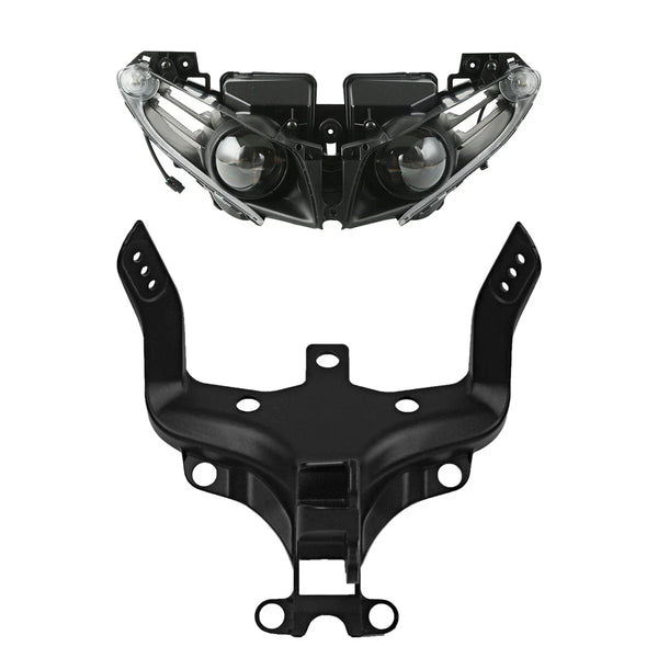 Headlight Assembly & Upper Fairing Stay Bracket Fit For Yamaha Yzf R1 2012-2014