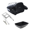 King Trunk Backrest Luggage Rack Mount Fit For Harley Sport Glide 18-21