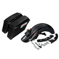 Hard Saddlebags Speaker Lid & Rear Fender Fit For Harley Electra Glide 2009-2013
