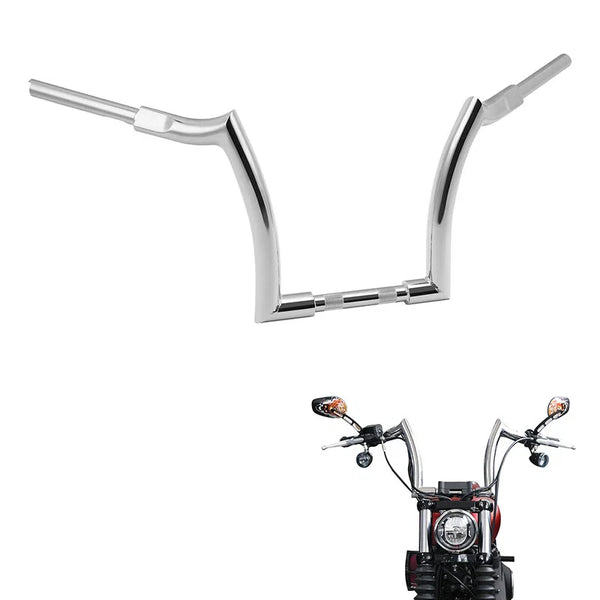12" Rise Ape Hanger Handlebar Fit For Harley Softail Dyna Sportster Road King