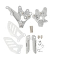 Front Foot Pegs Footrest Bracket Fit For Suzuki GSX-R 1000 09-16 600 750 11-25