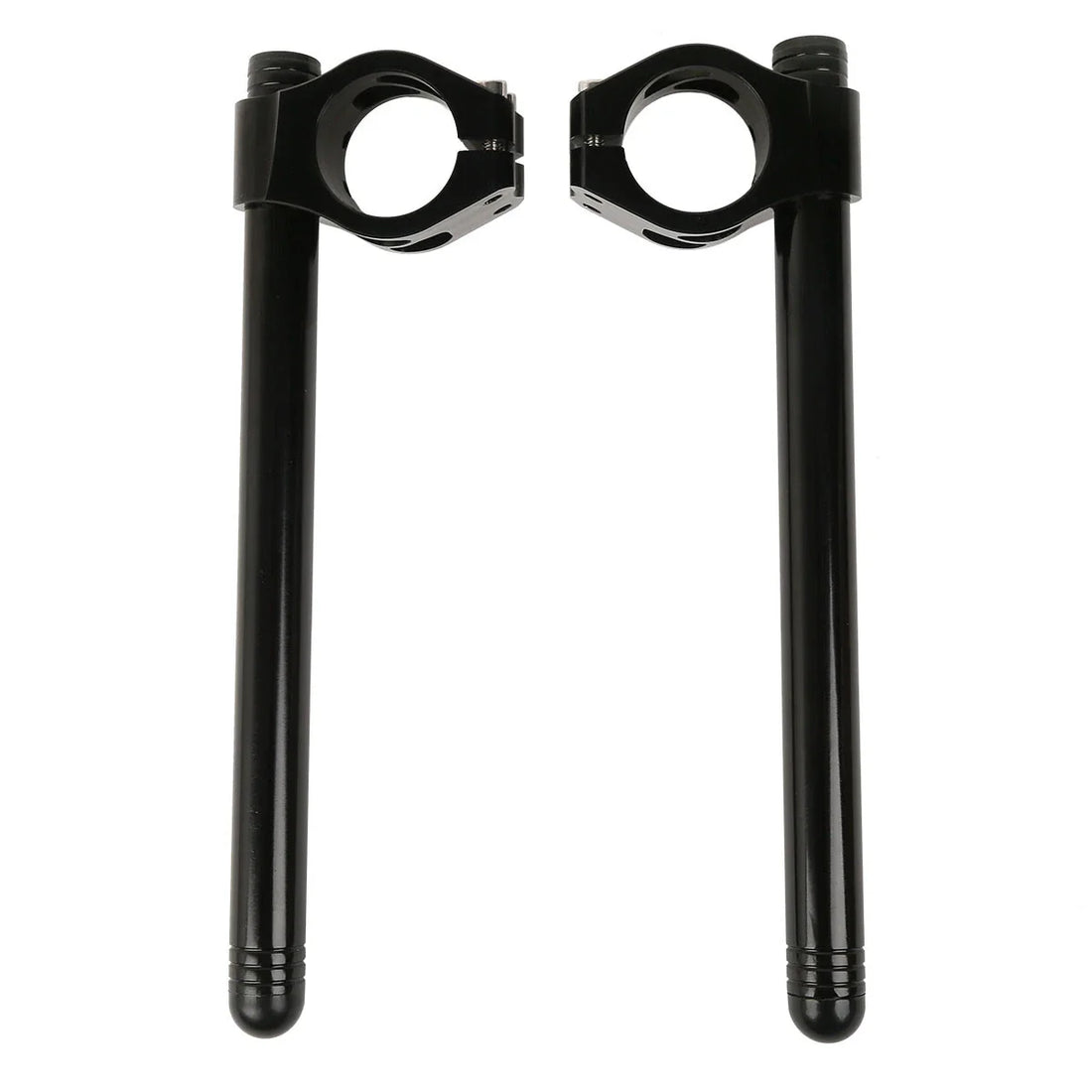 Black 41mm Clip On Handlebar Fit For Honda CBR600 NTV650 BROS650 BROS400