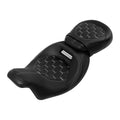 Black White Driver Passenger Seat Fit For Harley Street Electra Glide 2009-2023