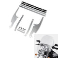 Windscreen Windshield Mounting Bracket Kit Fit For Harley Softail Fatboy 2000-17