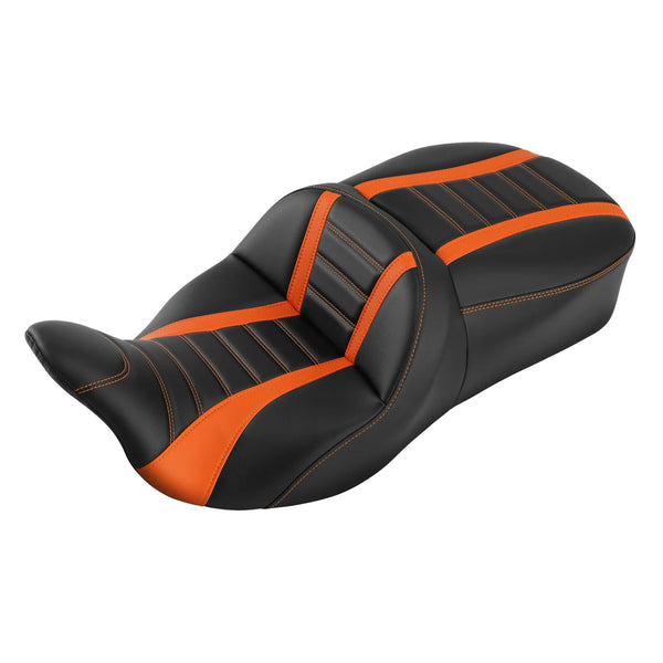Two Up Rider Driver Passenger Seat Fit For Harley Touring Road King 2009-2023 22