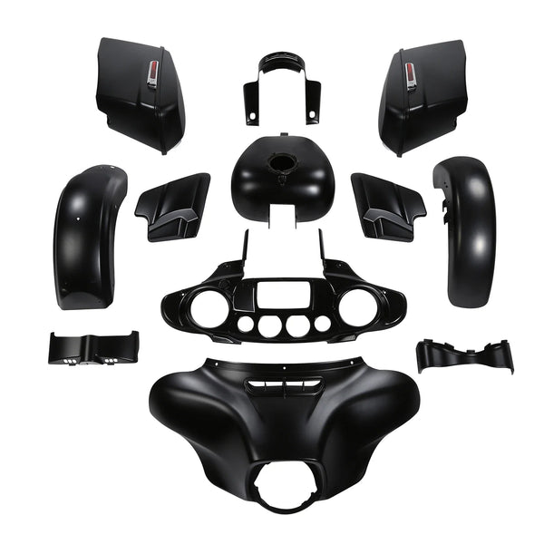 Fairing Bodywork Kit Fit For Harley Street Glide Special 14-24 Black Denim