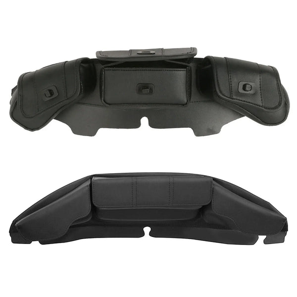 Windshield 3 Pouch Pocket Bags Fit For Harley Street Glide 1996-2013 /2014-2024
