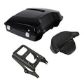 5.5'' Razor Trunk Backrest Mount Rack Fit For Harley Touring 09-13