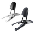 Black/Chrome Sissy Bar Backrest Baseplate Fit For Harley V-Rod Vrscaw 2007-2011