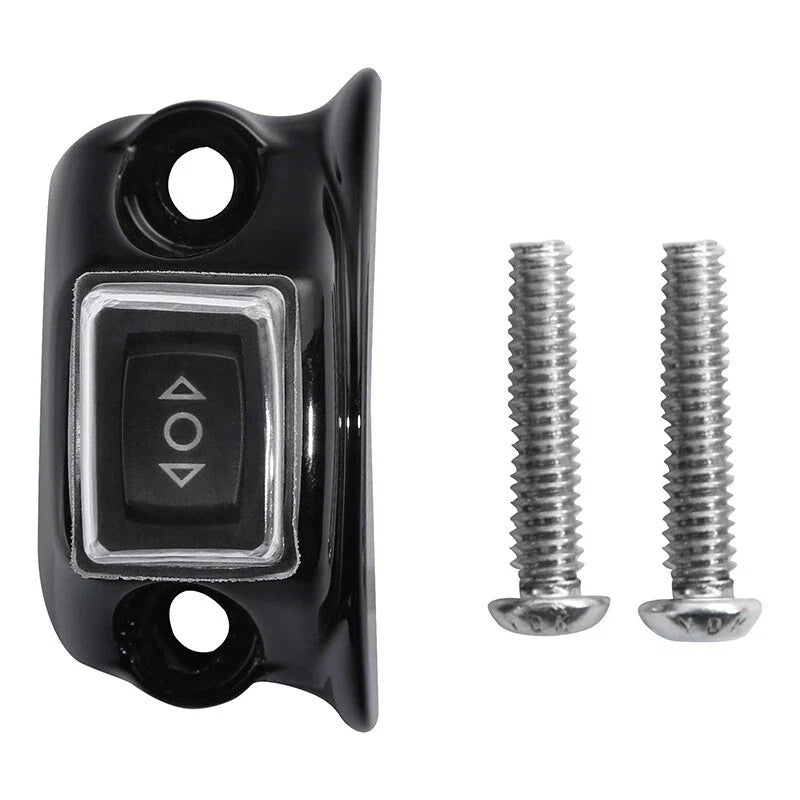 Black Clutch Bracket Control Switch Button Fit For Harley Touring Sportster Dyna