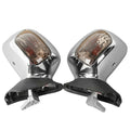 Rear View Mirrors Turn Signal Light Fit For Honda Goldwing 1800 GL1800 2001-2017