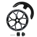 21" Front Fender Wheel Rim Single Disc Hub Fit For Harley Touring ABS 1997-2021