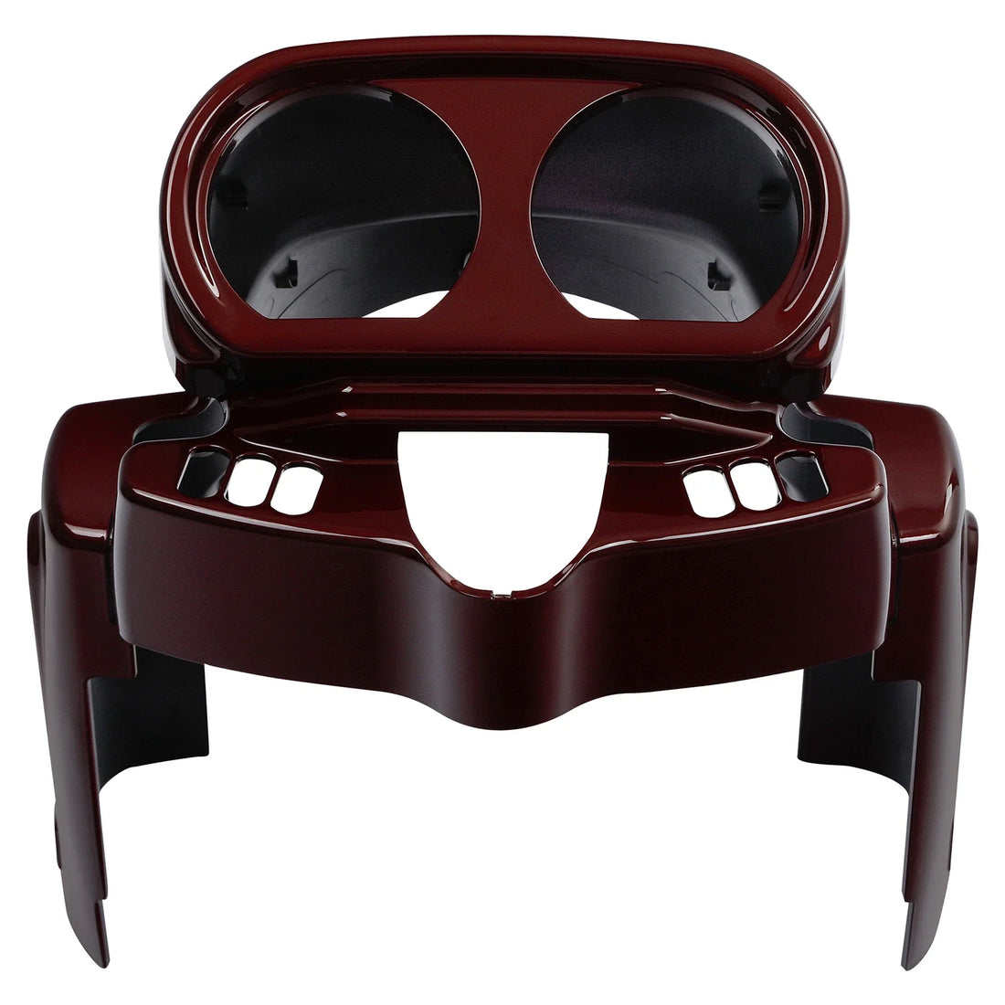 Instrument Housing Fit For Road Glide 2015-23 Mysterious Red/Velocity Red Sunglo
