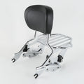 Sissy Bar Backrest Luggage Rack Docking Kit Fit For Harley Road King 2009-2013
