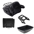 King Trunk Pad Mount Rack Plate Fits For Harley Touring Road Glide 2009-13