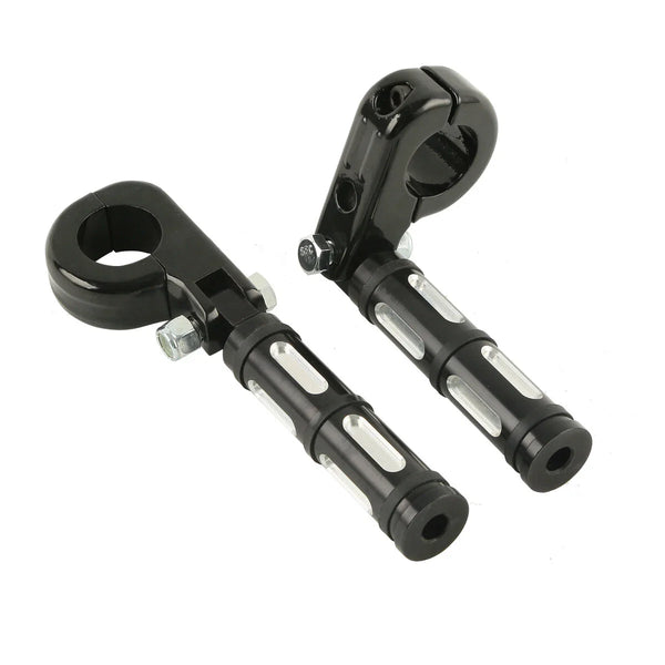 1 1/4" 32mm Highway Engine Guard Footpeg Peg Clamps Fit For Harley Touring Glide