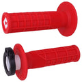 Odi Recoil Full-Waffle SX-MX V2 Lock-On Grips Red For KTM 450 SX-F 2016-2027