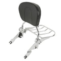 Backrest Sissy Bar & Luggage Rack Fit For Harley Road King Flhr Flht Flhx 09-25