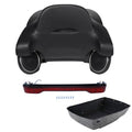 King Trunk Backrest Speakers LED Tail Light Fit For Harley Road Glide 2014-2026