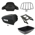 Matte Black King Trunk Pad Mount Fit For Harley Touring Road Glide 2014-2026 25
