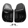 Vivid Black Lower Vented Fairings Fit For Harley Touring Electra Glide 2014-2024