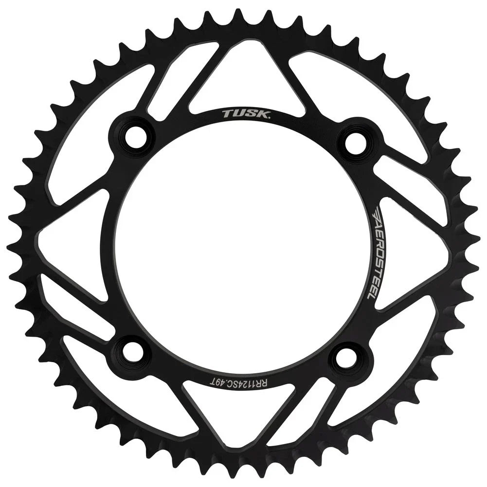 Tusk AeroSteel Rear Sprocket 49 Tooth For KTM 85 XC 2008-2009