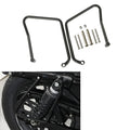 Black Steel Saddlebag Support Brackets Fit For Harley Sportster XL883 1200 04-16