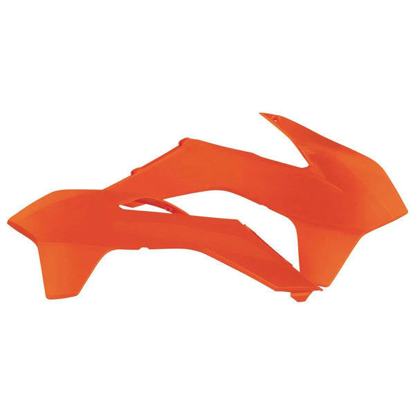 Acerbis Radiator Scoops Orange For KTM 125 SX 2013-2015