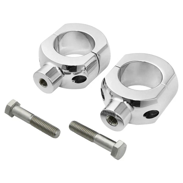 Chrome 2" Handlebar Handle Bar Riser Fit For Harley Sportster XL883 1200 Softail