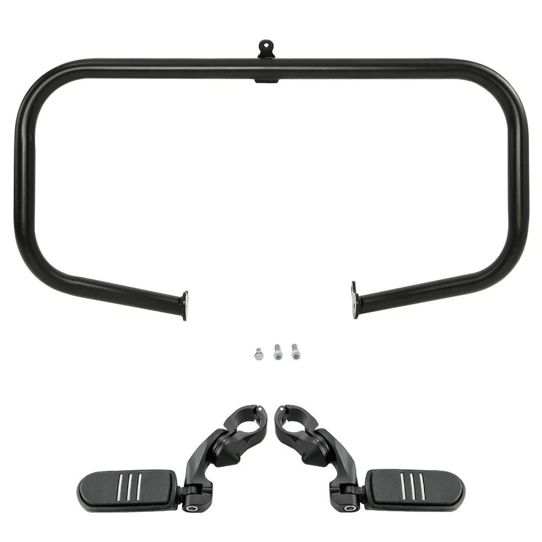 Highway Engine Guard Crash Bar & Footpegs Fit For Harley Street Glide 2009-2024