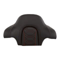 Brown Passenger Trunk Wrap-Around Backrest Fit For Harley Road King Glide 14-25
