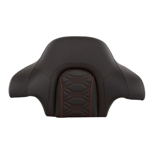 Brown Passenger Trunk Wrap-Around Backrest Fit For Harley Road King Glide 14-25