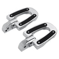 Chrome Passenger Footpegs Footrest Fit For Harley Softail Street Bob 2018-2025