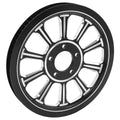 Rear Wheel Belt Pulley Sprocket Fit For Harley Road King Glide Flhr 1997-2008