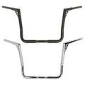 Chrome/Black 16" Ape Hanger 1 1/4" Handlebar Fit For Harley Electra Glide 82-24