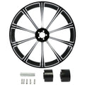 26" x 3.5" Front Wheel Rim Dual Disc Hub Fit For Harley Road Glide ABS 1997-2021