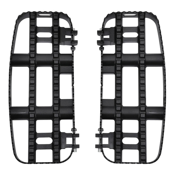 Black Driver Floorboard Footboard Fit For Harley Touring Electra Glide 2014-2024