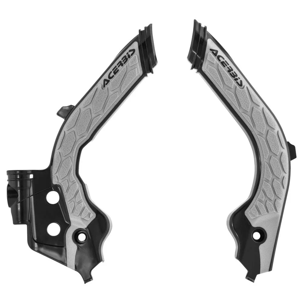 Acerbis X-Grip Frame Guards Black/Grey
