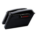 Black Hard Saddlebags Fit For Harley Touring Street Glide Road King 1994-2013
