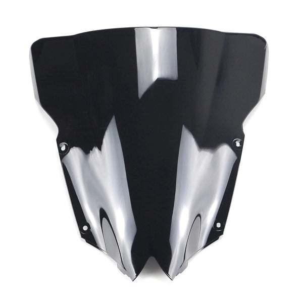 Windshield Windscreen For Yamaha Yzf R6 YZF600 2008-2016 ABS Double Bubble Black