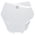 UFO Front Number Plate White For GASGAS MC 450F Troy Lee Designs 2022