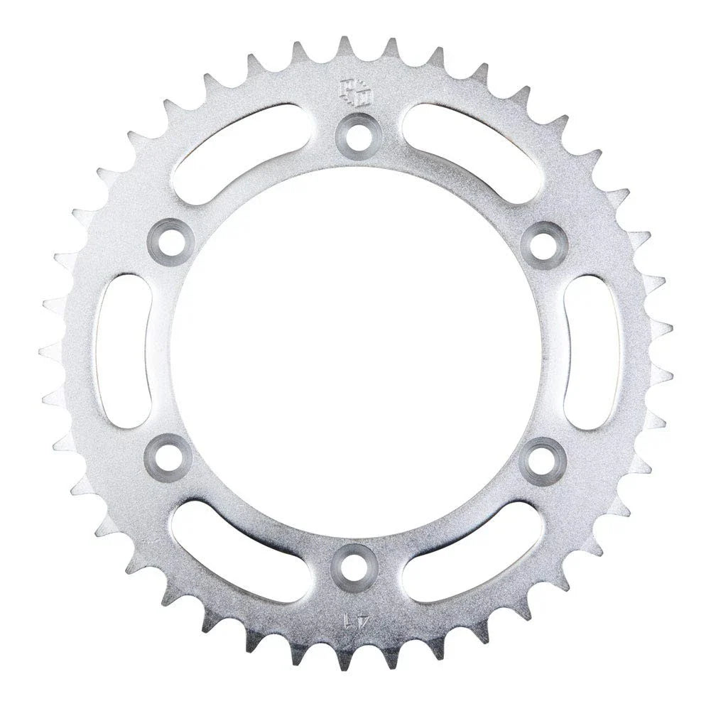 Primary Drive Rear Steel Sprocket 41 Tooth Silver For Suzuki RMZ450 2005-2022