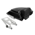 Razor Trunk w/ Pad + Mount Rack Fit For Harley Touring Street Glide 2014-2025
