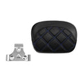Passenger Sissy Bar Backrest Pad Fit For Harley Electra Street Road King Glide