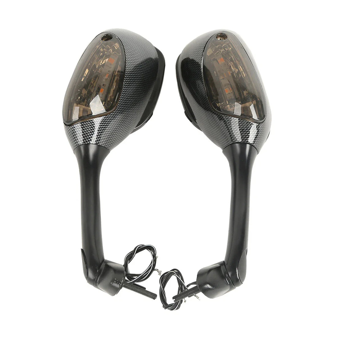 Rear View Mirrors Turn Signals Fit For Suzuki GSXR600 GSXR750 600 750 2006-2025