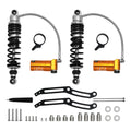 Remote Reservoir Rear Suspension Shocks Fit For Harley Touring Models 2014-2024