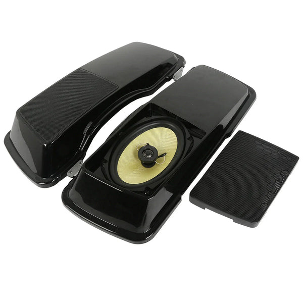 Hard Saddlebag Lids W/ 6x9" Speakers Fit For Harley Street Road Glide 1994-2013