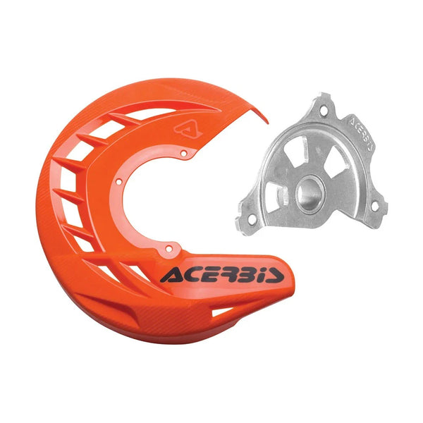 Acerbis X-Brake Front Disc Cover with Mounting Kit Orange For KTM 450 SX-F